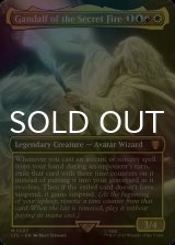 [FOIL] Gandalf of the Secret Fire No.507 (全面アート版) 【英語版】 [LTC-金MR]