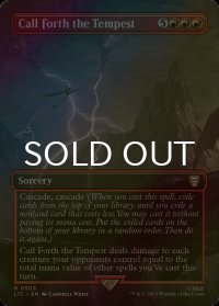 [FOIL] Call Forth the Tempest No.509 (全面アート版) 【英語版】 [LTC-赤R]