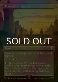 [FOIL] 無限地帯/Myriad Landscape (全面アート版) 【英語版】 [LTC-土地U]