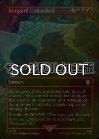 [FOIL] Isengard Unleashed No.539 (全面アート版・サージ仕様) 【英語版】 [LTC-赤R]