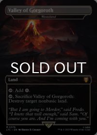 ゴルゴロスの谷/Valley of Gorgoroth 【英語版】 [LTC-土地MR]