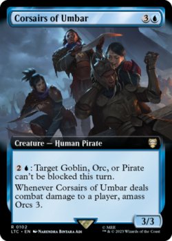 画像1: ウンバールの海賊/Corsairs of Umbar (拡張アート版) 【英語版】 [LTC-青R]