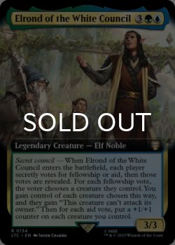 画像1: 白の会議のエルロンド/Elrond of the White Council (拡張アート版) 【英語版】 [LTC-金R]