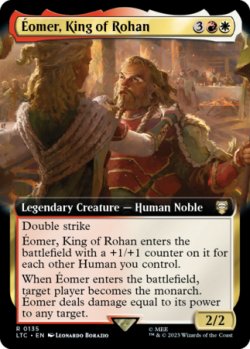 画像1: ローハンの王、エオメル/Eomer, King of Rohan (拡張アート版) 【英語版】 [LTC-金R]