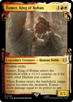 画像1: ローハンの王、エオメル/Eomer, King of Rohan (ショーケース版) 【英語版】 [LTC-金R]