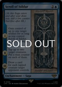 イシルドゥアの自筆の記録/Scroll of Isildur 【英語版】 [LTR-青R]