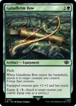 画像1: ガラズリムの弓/Galadhrim Bow 【英語版】 [LTR-緑C]