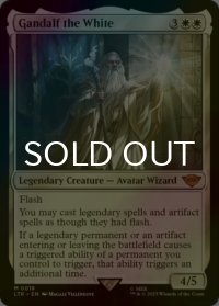 [FOIL] 白のガンダルフ/Gandalf the White (海外産ブースター版) 【英語版】 [LTR-白MR]