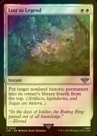 [FOIL] 伝説の彼方へ/Lost to Legend 【英語版】 [LTR-白U]