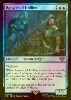 画像1: [FOIL] イシリアンのレンジャー/Rangers of Ithilien 【英語版】 [LTR-青R]