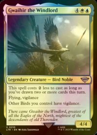 [FOIL] 風早彦グワイヒア/Gwaihir the Windlord 【英語版】 [LTR-金U]