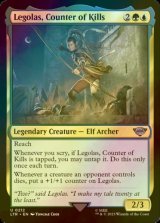 [FOIL] 打破数を競う者、レゴラス/Legolas, Counter of Kills 【英語版】 [LTR-金U]