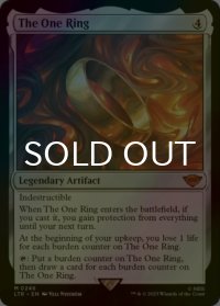 [FOIL] 一つの指輪/The One Ring (海外産ブースター版) 【英語版】 [LTR-灰MR]