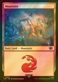 [FOIL] 山/Mountain No.268 【英語版】 [LTR-土地C]
