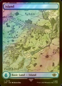 [FOIL] 島/Island No.274 (全面アート版) 【英語版】 [LTR-土地C]