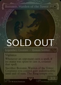 [FOIL] 塔の長官、ボロミア/Boromir, Warden of the Tower No.302 (ショーケース・海外産ブースター版) 【英語版】 [LTR-白R]