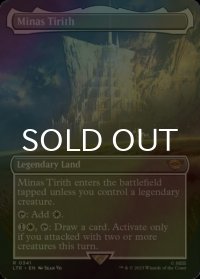 [FOIL] ミナス・ティリス/Minas Tirith No.341 (全面アート・海外産ブースター版) 【英語版】 [LTR-土地R]