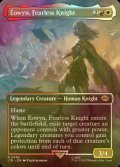 [FOIL] 恐れを知らぬ騎士、エオウィン/Eowyn, Fearless Knight (全面アート・海外産ブースター版) 【英語版】 [LTR-金R]