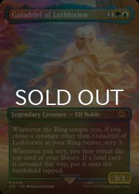 [FOIL] ロスロリアンのガラドリエル/Galadriel of Lothlorien (全面アート・海外産ブースター版) 【英語版】 [LTR-金R]