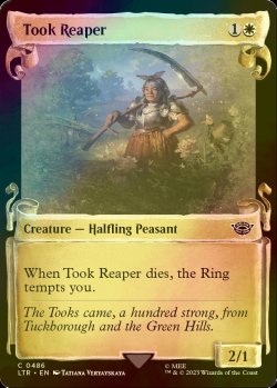 画像1: [FOIL] トゥック家の収穫人/Took Reaper (ショーケース版) 【英語版】 [LTR-白C]