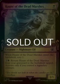 [FOIL] 死者の沼地の亡者/Haunt of the Dead Marshes (ショーケース版) 【英語版】 [LTR-黒C]