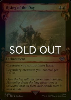 画像1: [FOIL] 日の出とともに/Rising of the Day (ショーケース版) 【英語版】 [LTR-赤U]