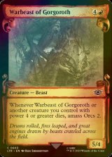 [FOIL] ゴルゴロスの戦獣/Warbeast of Gorgoroth (ショーケース版) 【英語版】 [LTR-赤C]