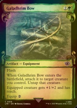 画像1: [FOIL] ガラズリムの弓/Galadhrim Bow (ショーケース版) 【英語版】 [LTR-緑C]