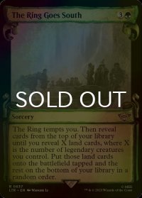 [FOIL] 指輪、南へいく/The Ring Goes South (ショーケース版) 【英語版】 [LTR-緑R]