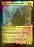 [FOIL] 一行のリーダー、アラゴルン/Aragorn, Company Leader No.642 (ショーケース版) 【英語版】 [LTR-金R]