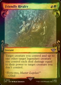 [FOIL] 友情の対抗心/Friendly Rivalry (ショーケース版) 【英語版】 [LTR-金U]