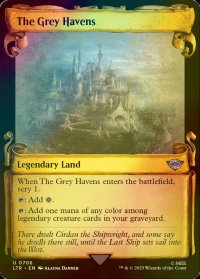[FOIL] 灰色港/The Grey Havens (ショーケース版) 【英語版】 [LTR-土地U]