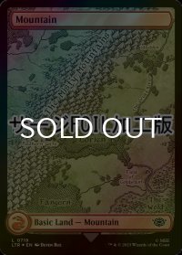 [FOIL] 山/Mountain No.719 (全面アート版・サージ仕様) 【英語版】 [LTR-土地C]
