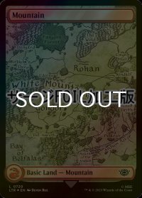 [FOIL] 山/Mountain No.720 (全面アート版・サージ仕様) 【英語版】 [LTR-土地C]