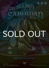 [FOIL] サルマンの嵐/Storm of Saruman (ポスター版) 【英語版】 [LTR-青MR]