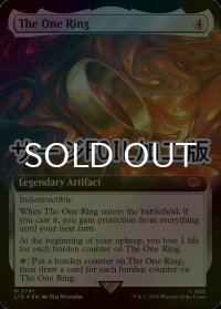 [FOIL] 一つの指輪/The One Ring No.791 (拡張アート版・サージ仕様) 【英語版】 [LTR-灰MR]