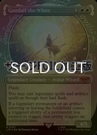 [FOIL] 白のガンダルフ/Gandalf the White No.797 (ショーケース版・サージ仕様) 【英語版】 [LTR-白MR]