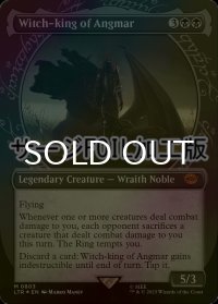 [FOIL] アングマールの魔王/Witch-king of Angmar No.803 (ショーケース版・サージ仕様) 【英語版】 [LTR-黒MR]