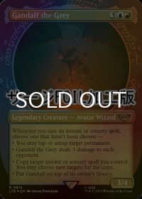 [FOIL] 灰色のガンダルフ/Gandalf the Grey No.814 (ショーケース版・サージ仕様) 【英語版】 [LTR-金R]