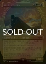 [FOIL] 統一王、アラゴルン/Aragorn, the Uniter No.317 (ショーケース・海外産ブースター版) 【日本語版】 [LTR-金MR]