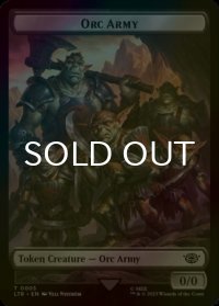 [FOIL] オーク・軍団/ORC ARMY No.005 【英語版】 [LTR-トークン]