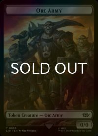 [FOIL] オーク・軍団/ORC ARMY No.006 【英語版】 [LTR-トークン]