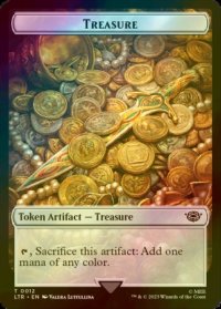 [FOIL] 宝物/TREASURE 【英語版】 [LTR-トークン]