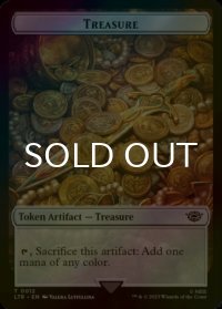 [FOIL] 宝物/TREASURE 【英語版】 [LTR-トークン]