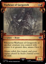 ゴルゴロスの戦獣/Warbeast of Gorgoroth (ショーケース版) 【英語版】 [LTR-赤C]