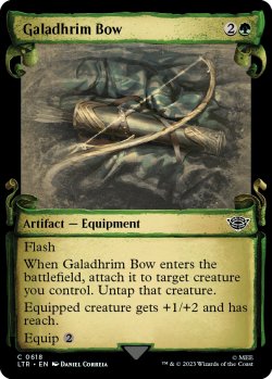 画像1: ガラズリムの弓/Galadhrim Bow (ショーケース版) 【英語版】 [LTR-緑C]