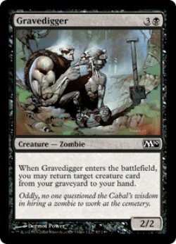 画像1: グレイブディガー/Gravedigger 【英語版】 [M10-黒C]