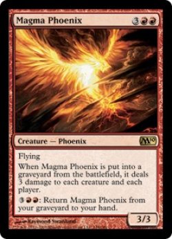 画像1: マグマのフェニックス/Magma Phoenix 【英語版】 [M10-赤R]