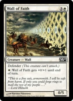 画像1: 信仰の壁/Wall of Faith 【英語版】 [M10-白C]
