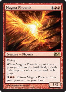 画像1: マグマのフェニックス/Magma Phoenix 【英語版】 [M11-赤R]